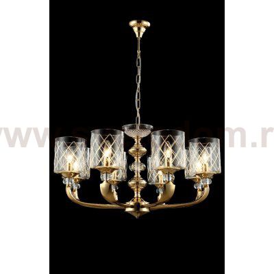 Люстра Crystal Lux GRACIA SP8 GOLD (0700/308)