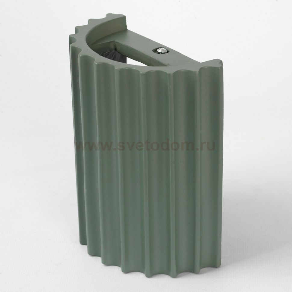 Светильник настенный бра зеленый акриловый Lussole GRLSP-8852