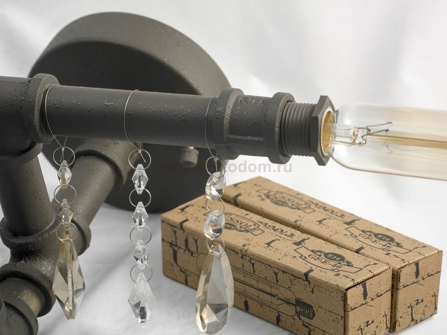 Светильник настенный Lussole GRLSP-9173 JAMESTOWN