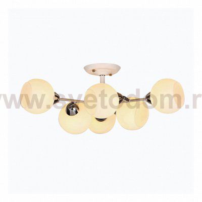 Люстра HIPER H007-6 6*E27*60Вт BLACK/GOLD Arina