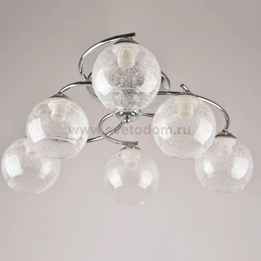 Люстра HIPER H012-6 6*E27*60Вт CHROME Arabella