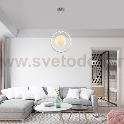 Подвес HIPER H018-1 COMBI 1*E27*60Вт+LED WHITE Saturn