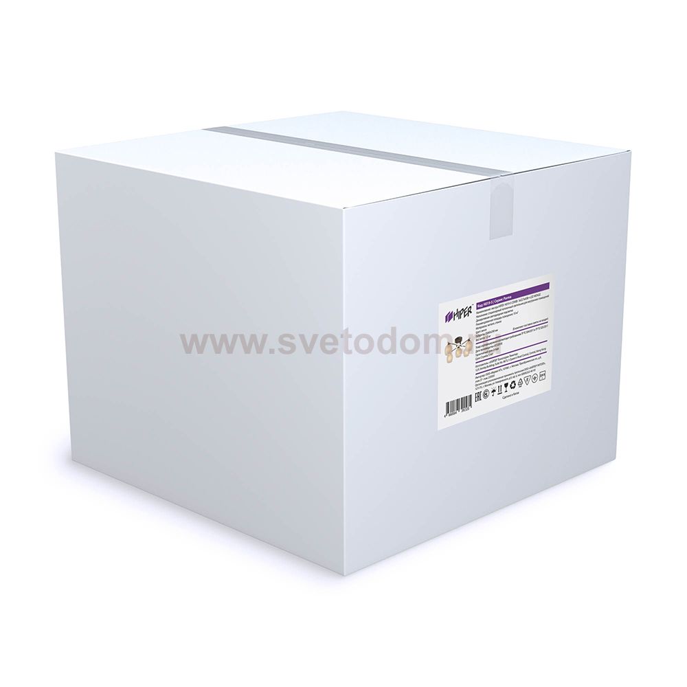 Люстра HIPER H019-5 COMBI  5*E27*60Вт+LED WENGE Parma
