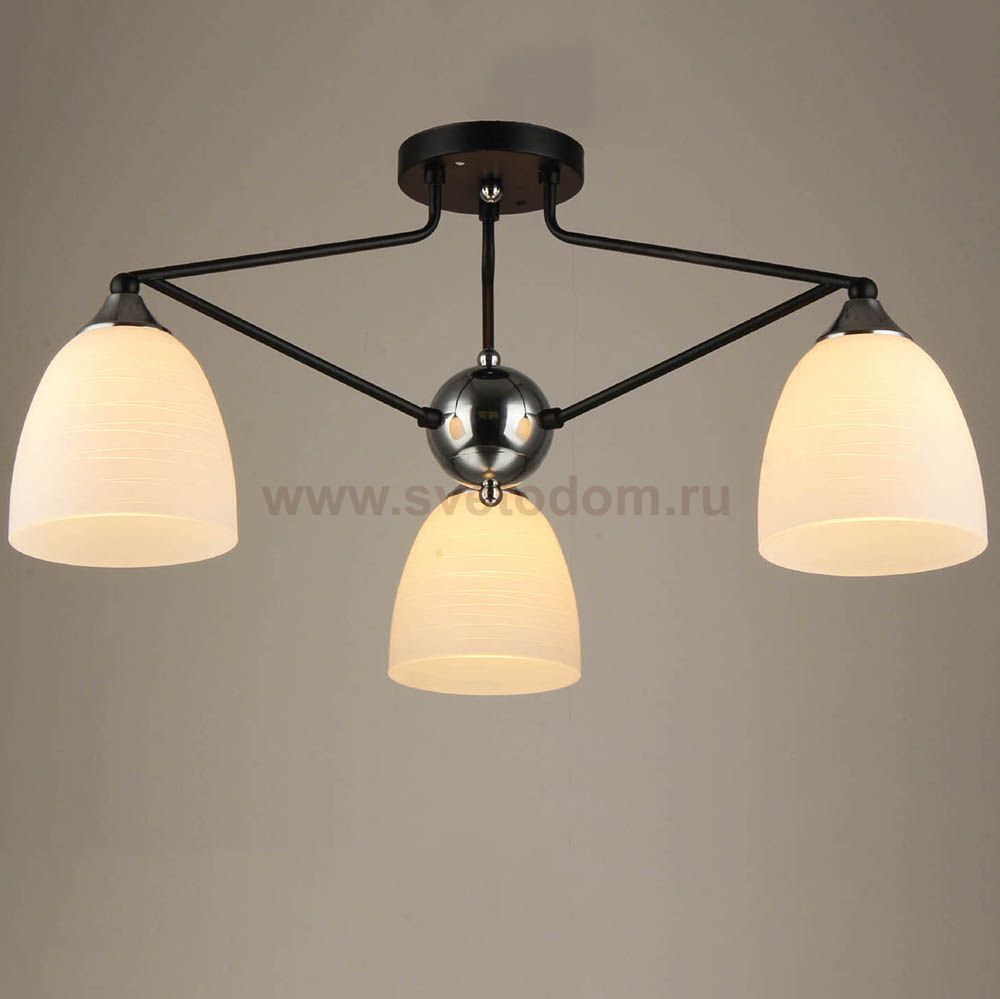 Люстра HIPER H024-3 3*E27*60Вт WENGE Bridget