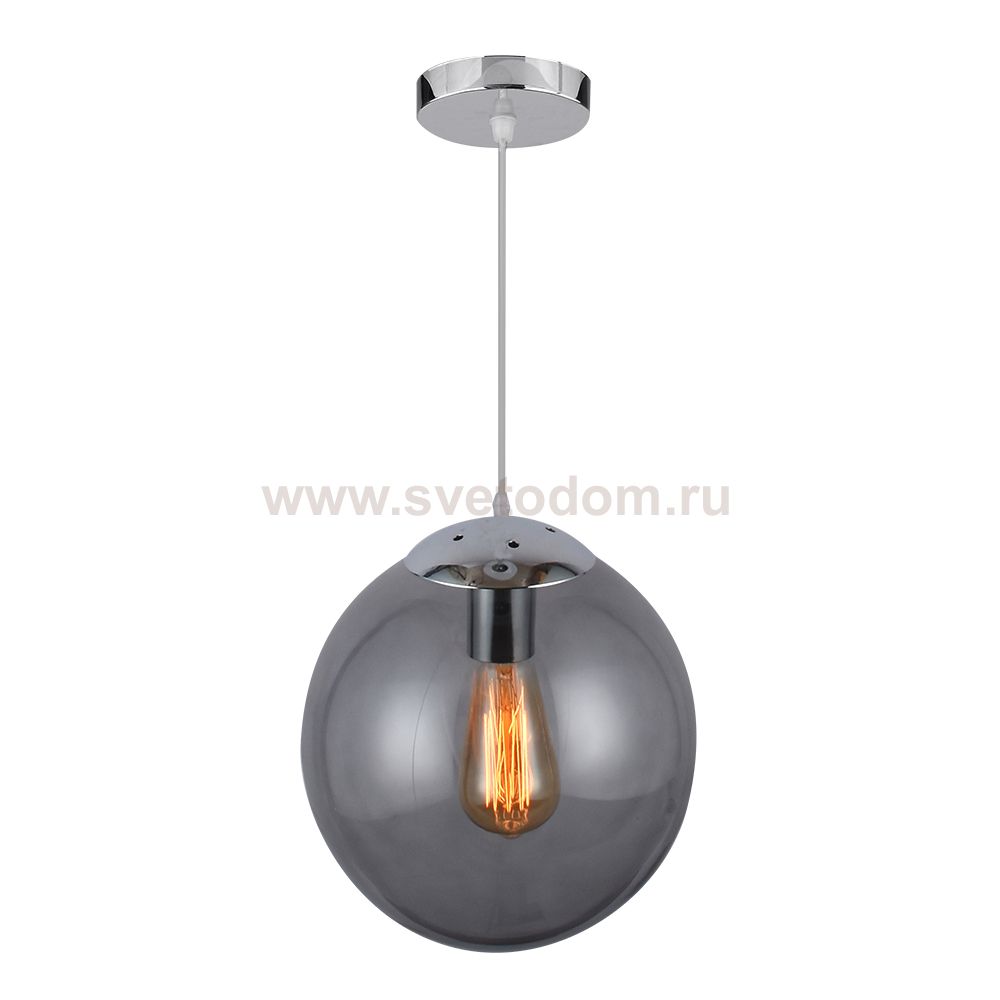 Подвес HIPER H098-0 1*Е27*60Вт SMOKY/CHROME TERAMO