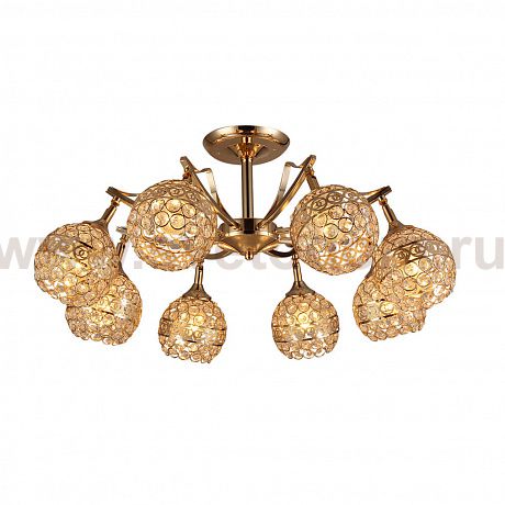 Люстра HIPER H101-8 8*Е27*60Вт GOLD RAVENNA