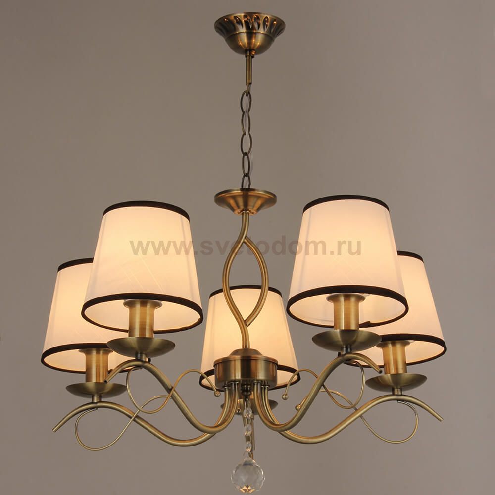 Люстра HIPER H104-5 5*Е14*60Вт BRONZE GRAND