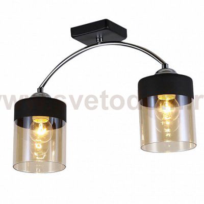Люстра HIPER H111-2 2*Е27*60Вт BLACK/CHROME ORLANDO