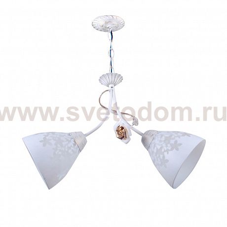 Потолочный светильник HIPER H136-2 2*E27*60Вт WHITE GOLD MODERN