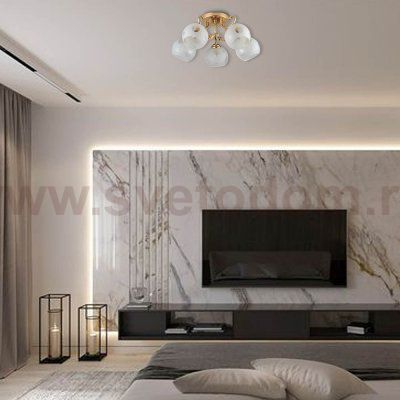 Люстра HIPER H159-1 5*E27*60Вт GOLD Amanda