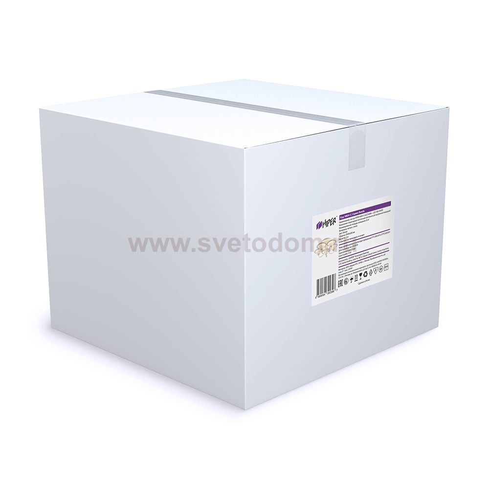 Люстра HIPER H804-5 5*E27*60Вт + LED 70Вт WHITE Ronda