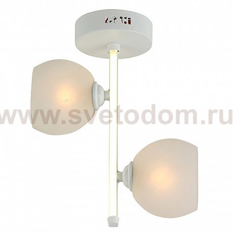 Светильник потолочный HIPER H805-2 2*E27*60Вт + LED 14Вт WHITE Carmona
