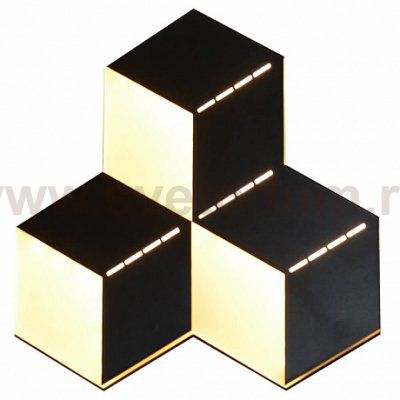 Бра HIPER H816-9 LED 17Вт 4000К BLACK Losange