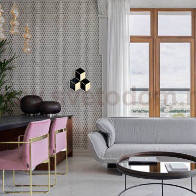 Бра HIPER H816-9 LED 17Вт 4000К BLACK Losange