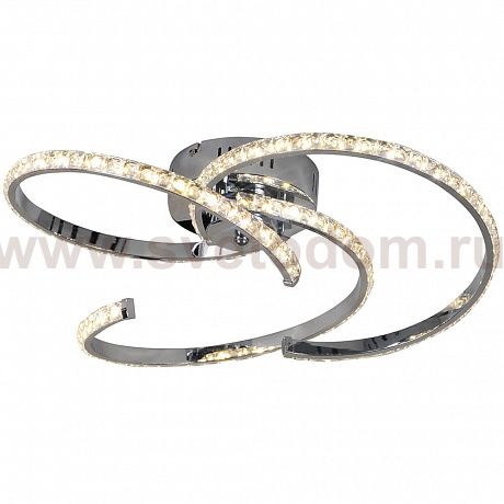 Люстра HIPER H818-6 LED 90Вт CHROME Crown