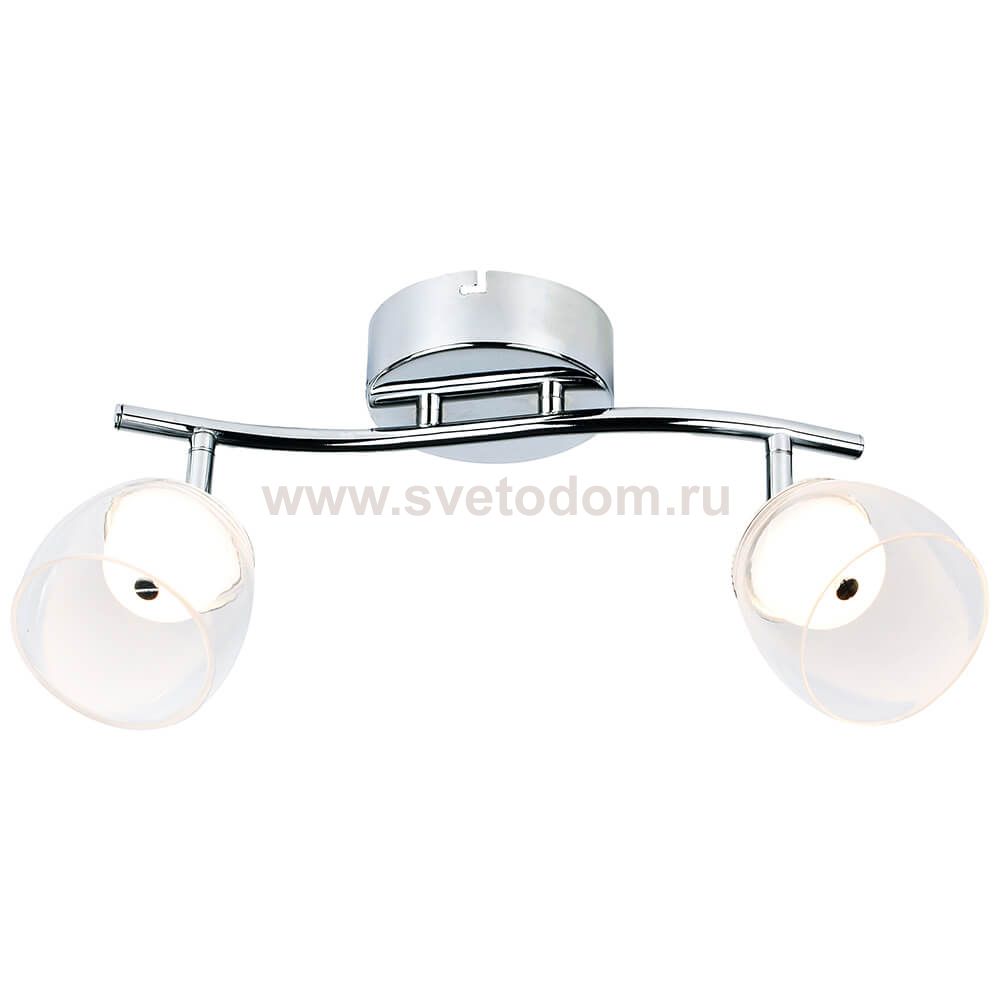 Поворотный светильник HIPER H821-1 LED 2*5Вт 3000K CHROME Aquarius