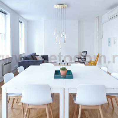 Подвес HIPER H828-1 30Вт LED 4000K GOLD Liberty