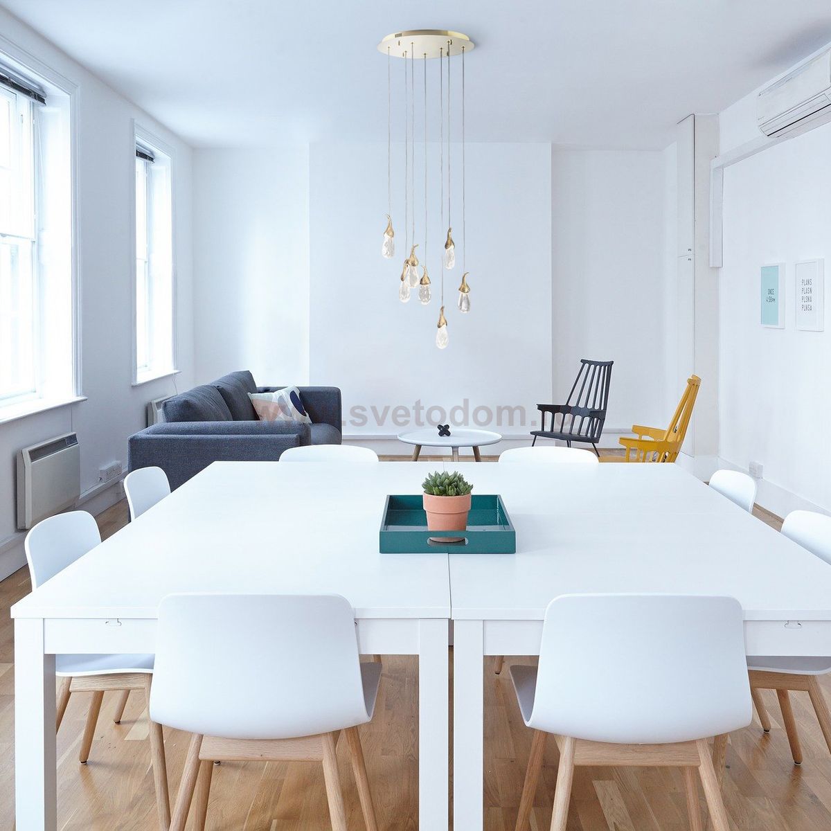 Подвес HIPER H828-2 21Вт LED 4000K GOLD Liberty