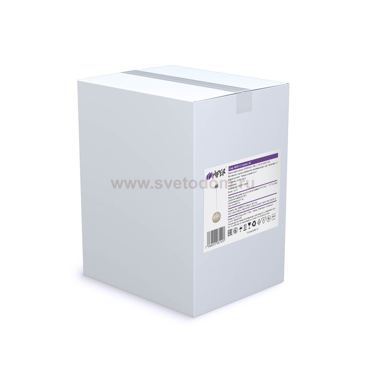 Подвес HIPER H830-0 16Вт LED 4000K SMOKY GREY Jili