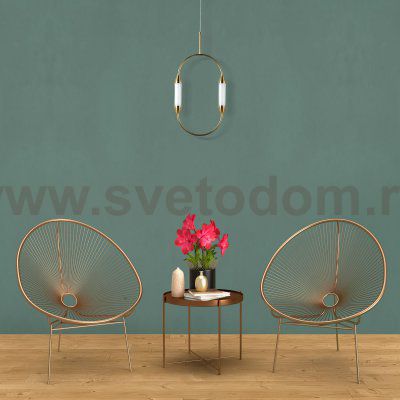 Подвес HIPER H832-0 12Вт 4000K WHITE/GOLD Chris