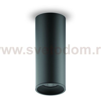 Светильник Gauss Overhead накл цил 12W 900lm 3000K 170-240V IP20 79*200мм черный LED (HD029)