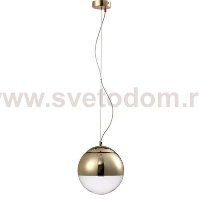Светильник подвесной Crystal Lux HELADO SP1 D200 GOLD (0730/201)