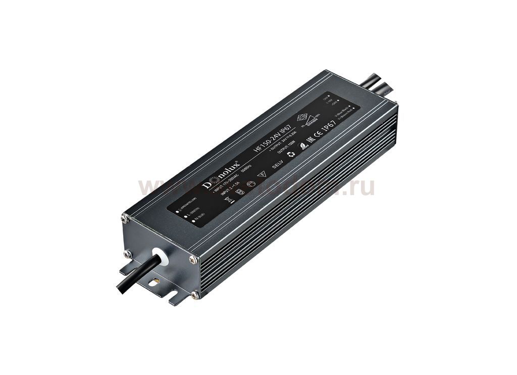 Donolux блок питания для Dim светодиодной ленты IP67, 150Вт, DC24В, 6,25А, 208х58х32мм