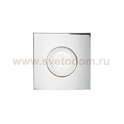 Встраиваемый светильник Ideal Lux HIP HOP FI1 SQUARE CROMO