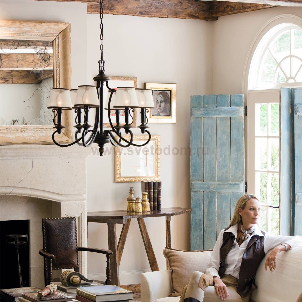 Люстра Natural concept HK/PLYMOUTH6 PLYMOUTH  