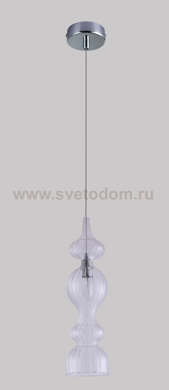 Светильник подвесной Crystal Lux IRIS SP1 A TRANSPARENT (2072/201)