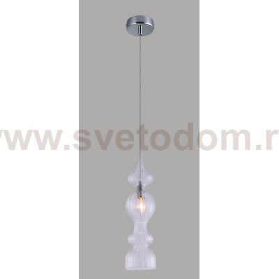 Светильник подвесной Crystal Lux IRIS SP1 A TRANSPARENT (2072/201)
