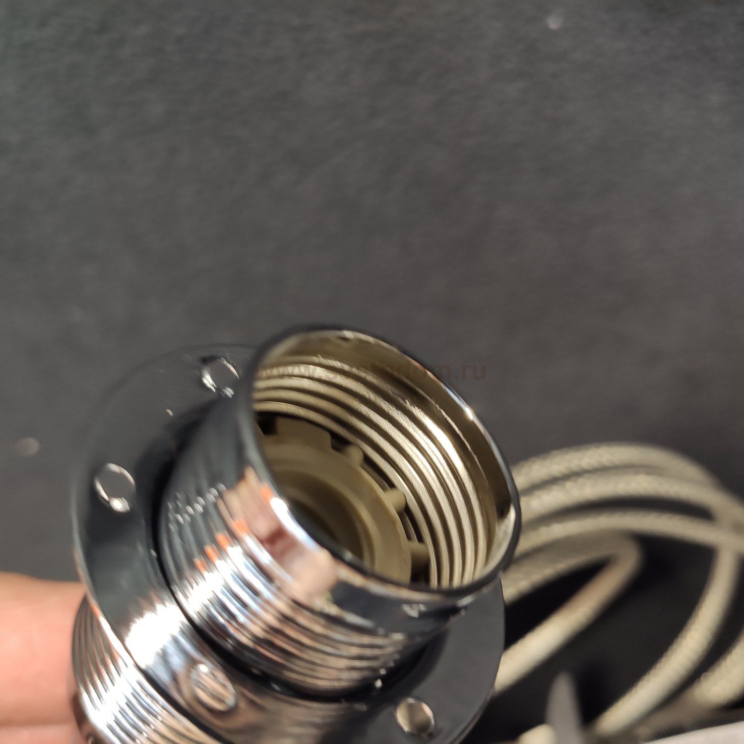 Светильник подвесной Crystal Lux IRIS SP1 B SMOKE (2074/201)