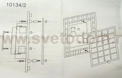 Светильник с деревом Colosseo 10134/1 Ischia