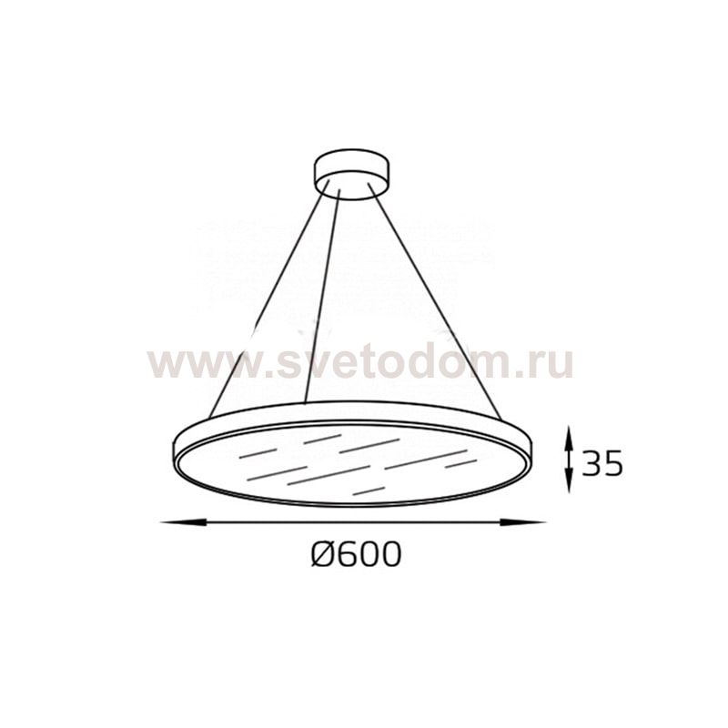 IT04-60RL black светильник подвесной Italline