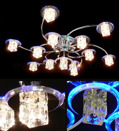 Люстра Eurosvet 7030/6+6+1 хром