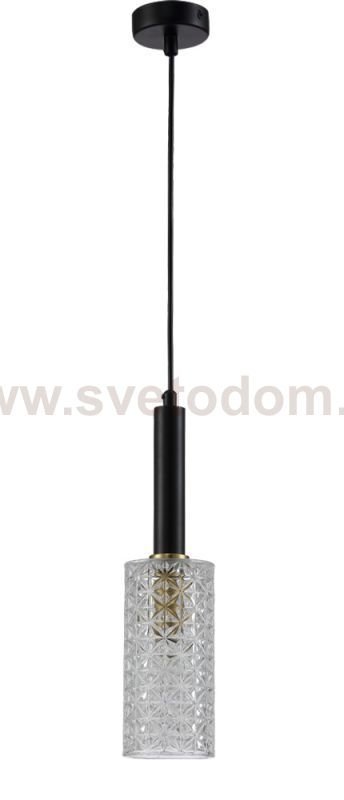 Светильник подвесной Crystal Lux JILIO SP1 BLACK (0750/201)