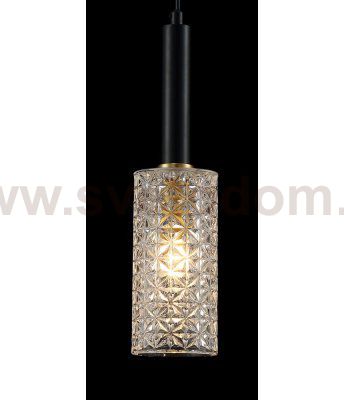 Светильник подвесной Crystal Lux JILIO SP1 BLACK (0750/201)