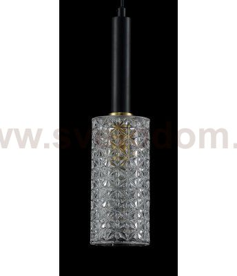 Светильник подвесной Crystal Lux JILIO SP1 BLACK (0750/201)