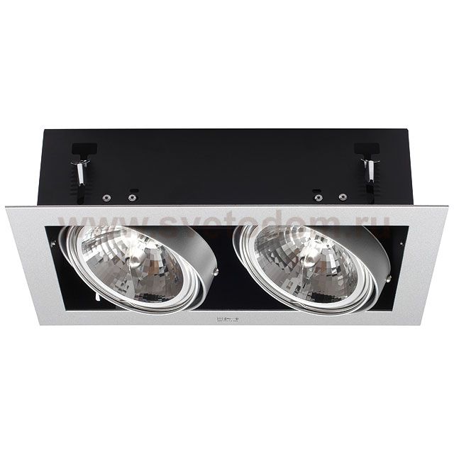 Светильник двойной встраиваемый Kanlux MATEO DLP-250-GR (4961)