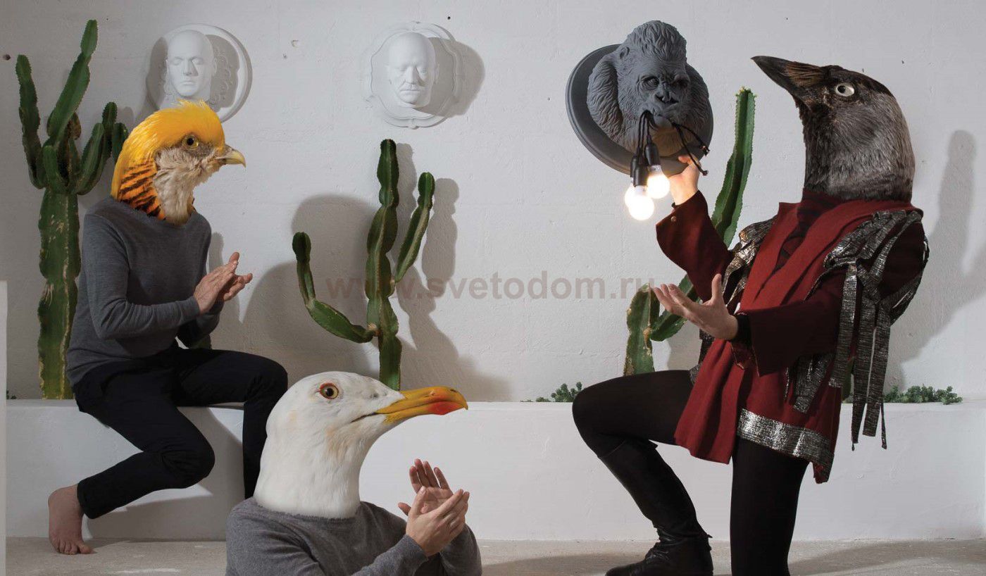 Настенный светильник Ugo Rilla Grey AP152 GR INT Karman