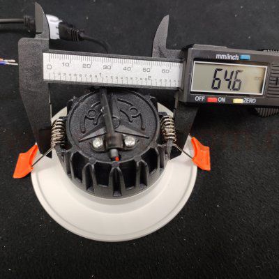 Светильник встраиваемый белый d10 h4 Led 5W (4000K) Kink light 2134