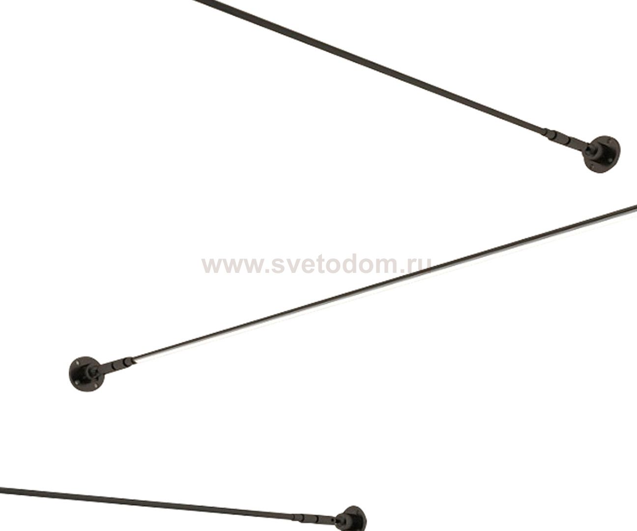 Kink Light 2216-1000,19 Струнный светильник Скайлайн комплект 10 метров, Led 100W (4000K) В комплект входит: крепления +Led лента + драйвер + стальной ремень черный жемчуг + инструмент для установки