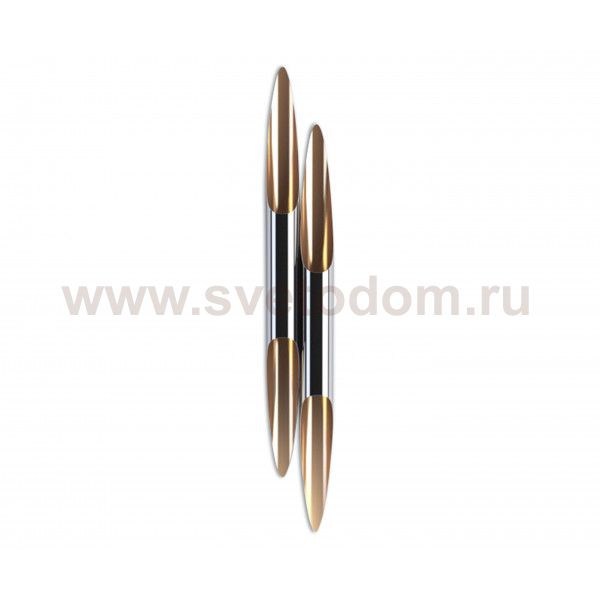 Светильник БАМБУК хром h10 w49*12 E27 4*40W Kink light 7012,02