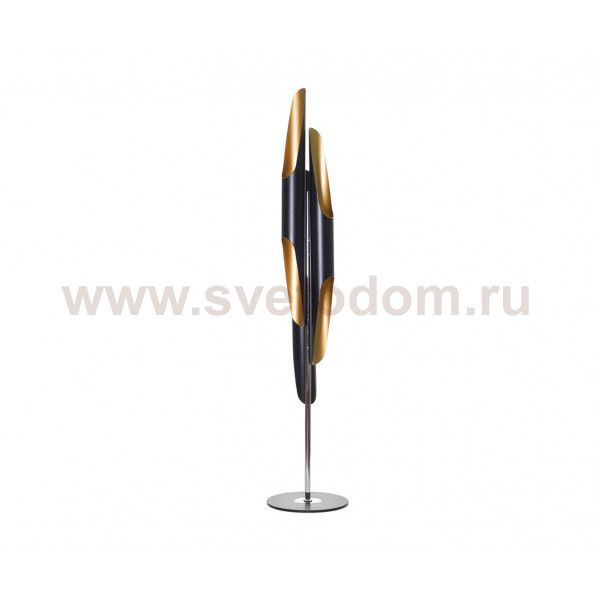 Торшер БАМБУК черный d30 h167 Е27 6*40W Kink light 7013