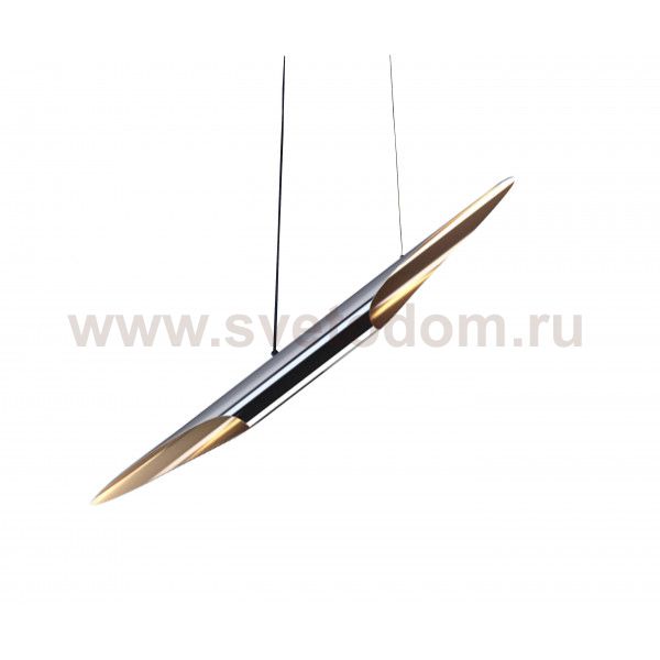 Подвесной светильник БАМБУК хром w79*8 h100 E27 2*40W Kink light 711,02