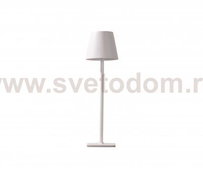 Kink Light 07203-T,01 Автономная настольная лампа  диммируемая Никки белый d11 h37 Led 2,5w (3000-6000K) IP44
