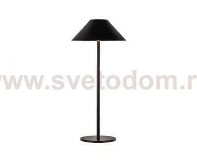 Kink Light 07210-T,19 Автономная настольная лампа диммируемая Паола черный d16 h36 Led 2,5w (3000-6000K)