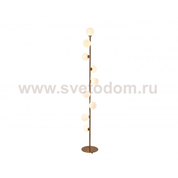 07504-9,20 Торшер Сида античная бронза d25 h162 G4 9*5W (Led) Kink light