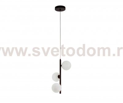 Kink Light 07508-3A,19 Подвес Сида черный d20 h120 G9 3*5W (4000K) (Led лампы в комплекте 4000К)