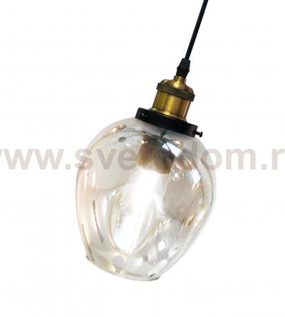 Подвес НИССА прозрачный h150 d15 E27 1*40W Kink light 07512-1A,21